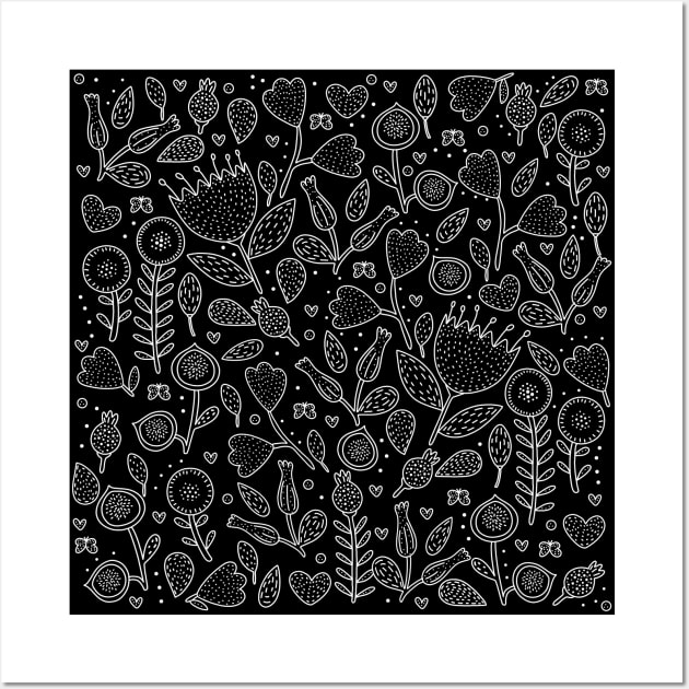 Floral pattern Wall Art by valentinahramov